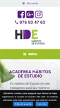 Mobile Screenshot of habitosdeestudio.com